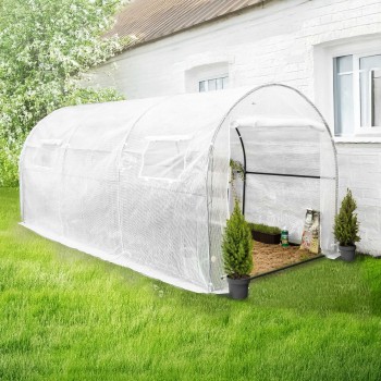 Zahradní fóliovník - tunel - Iris II - 2x4,5m GRINDI IN THE GARDEN - 3