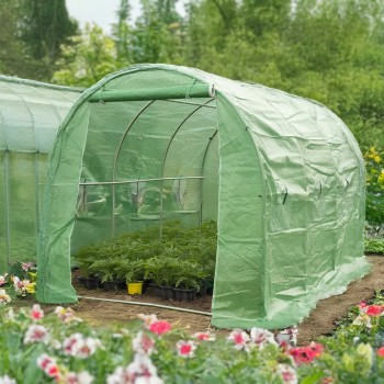 Zahradní fóliovník - tunel - zelený - Oxalis I - 3x2m GRINDI - 2