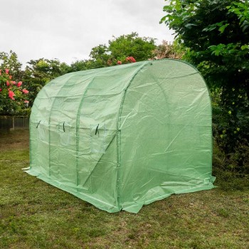 Zahradní fóliovník - tunel - zelený - Oxalis I - 3x2m GRINDI - 5