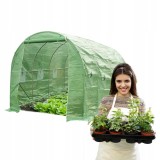 Zahradní fóliovník - tunel - zelený - Oxalis II - 4x2m GRINDI - 1