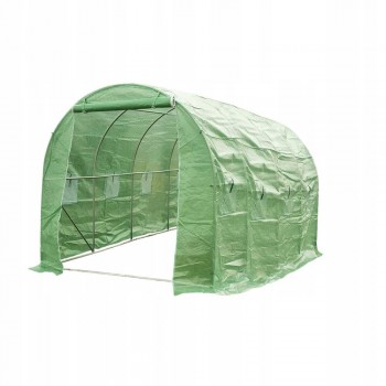 Zahradní fóliovník - tunel - zelený - Oxalis II - 4x2m GRINDI - 3