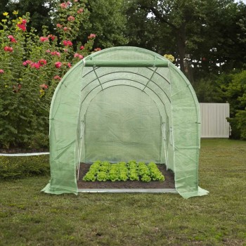 Zahradní fóliovník - tunel - zelený - Oxalis II - 4x2m GRINDI - 6