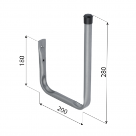 Windsurfing Wandhaken HWS 200x280 Velano - 3