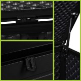 Zahradní box Padda - 680 litrů - černá GRINDI IN THE GARDEN - 13