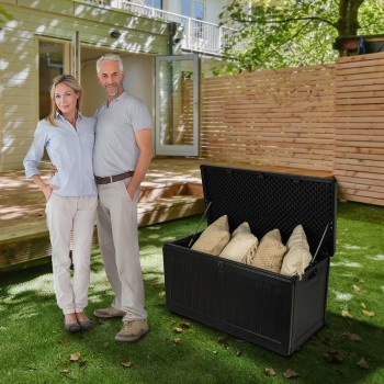 Zahradní box Morus - 190 litrů - černá GRINDI - 15