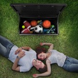 Zahradní box Morus - 190 litrů - tmavě šedá GRINDI IN THE GARDEN - 12