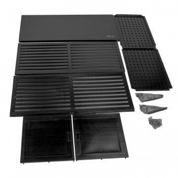 Zahradní box Larus - 390 litrů - černá GRINDI IN THE GARDEN - 15