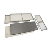 Zahradní box Larus - 390 litrů - béžová GRINDI IN THE GARDEN - 16