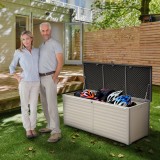 Zahradní box Larus - 390 litrů - béžová GRINDI IN THE GARDEN - 14