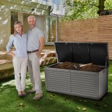 Zahradní box Columba - 490 litrů - tmavě šedá GRINDI IN THE GARDEN - 11
