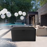 Zahradní box Rissa I - 570 litrů - černá GRINDI IN THE GARDEN - 14