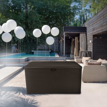 Zahradní box Rissa I - 570 litrů - hnědá GRINDI IN THE GARDEN - 13