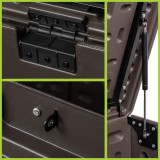 Zahradní box Rissa II - 870 litrů - hnědá GRINDI - 10