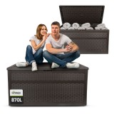 Zahradní box Rissa II - 870 litrů - hnědá GRINDI - 2