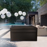 Zahradní box Rissa II - 870 litrů - hnědá GRINDI - 12