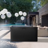 Zahradní box Treeline II - 870 litrů - černá GRINDI IN THE GARDEN - 13