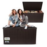 Zahradní box Treeline II - 870 litrů - hnědá GRINDI - 2