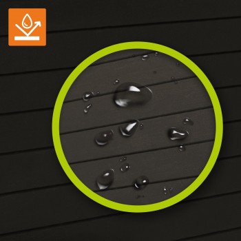 Zahradní box Treeline II - 870 litrů - hnědá GRINDI - 11