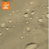 Zahradní terasová pergola - ocelová - béžová - Irda III 4x4m GRINDI IN THE GARDEN - 9