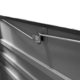 Zahradní kovový box - 400l - 130x61x62 - Orto GRINDI IN THE GARDEN - 4