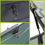 Zahradní kovový box - 600l - 165x70x62 - Orto II GRINDI IN THE GARDEN - 15