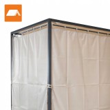 Zahradní pergola - lehátko se stříškou - šedá - Kayan I - 207x147x205 GRINDI - 6