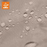 Zahradní pergola - lehátko se stříškou - bílá - Kayan I - 207x147x205 GRINDI - 9