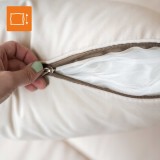 Zahradní houpací lehátko se stříškou - šedé - Sumba I - 236x180x210 GRINDI - 6