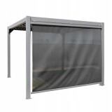 Vertikální roleta pro pergolu Kea - šedá GRINDI IN THE GARDEN - 6