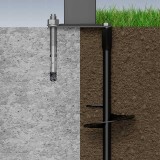 Zahradní terasová pergola - kovová - béžová - Andros 2,5x3m GRINDI IN THE GARDEN - 11