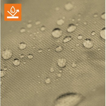 Zahradní terasová pergola - kovová - béžová - Ikaria - 3,5x3,5m GRINDI IN THE GARDEN - 11