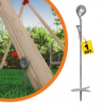 Kotva k zavrtání do země 470x100 - KWZ GRUNDLINE - 1