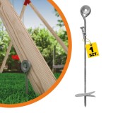 Kotva k zavrtání do země 470x100 - KWZ GRUNDLINE - 1