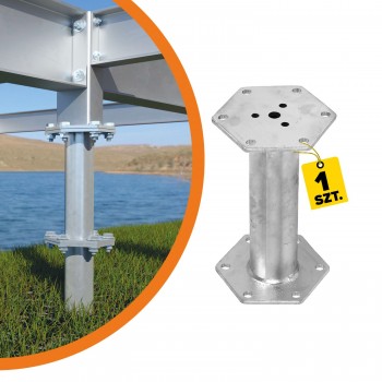 PWB - Prodloužení patky šroubované do země PWM DMX - 1