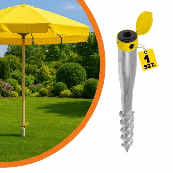 Základna sloupku - šroubovaná - PWO 60x550x1,7 GRUNDLINE - 1