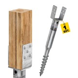 Zemní vrut patka - PWU GRUNDLINE - 1