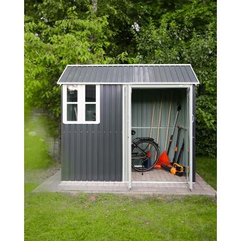 Zahradní domek na nářadí - kovový - Betula - 172x259x229 GRINDI IN THE GARDEN - 3