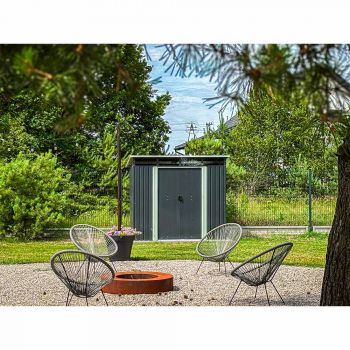 Zahradní domek na nářadí - kovový - Ribes - 193x238x203cm GRINDI IN THE GARDEN - 7