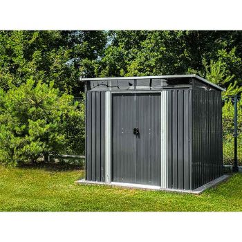 Zahradní domek na nářadí - kovový - Ribes - 193x238x203cm GRINDI IN THE GARDEN - 2