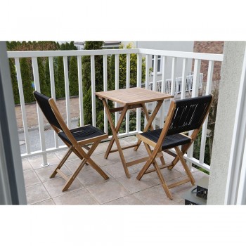 Set dřevěného zahradního nábytku - Bini