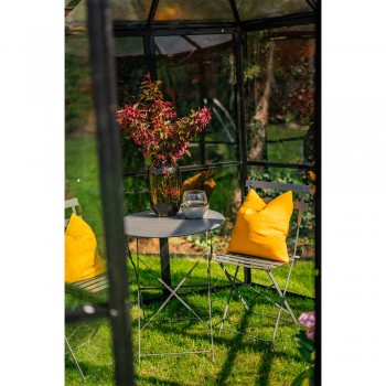 Set zahradního nábytku - skládací - kovový - Keli II GRINDI - 5