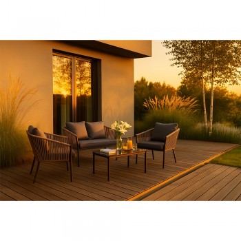 Set zahradního nábytku - béžový - Paga I GRINDI IN THE GARDEN - 2