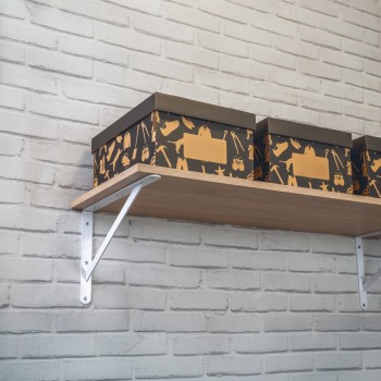 Konzole/držák police - zesílený pozink - WSWP