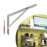 Konzole/držák police - zesílený pozink - WSWP