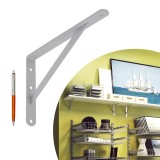 Konzole/držák police - zesílený šedý - WSWP