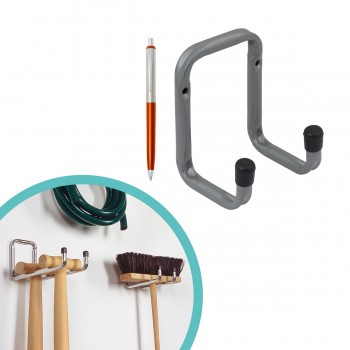 2x Garážovy Hák dvojitý typu "U" H2U