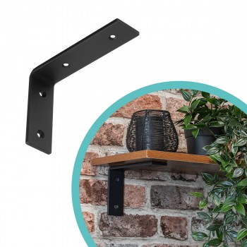 Konzole/držák police - černá - WFA Domax Home - 7