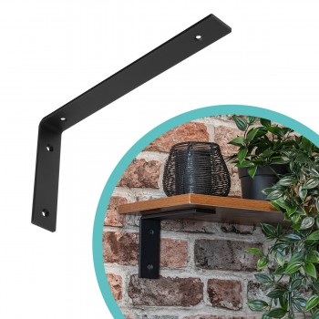 Konzole/držák police - černá - WFA Domax Home - 10