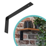 Konzole/držák police - černá - WFA Domax Home - 10