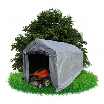 Garážový stan - PE 180x180x180 - šedý - NG 6